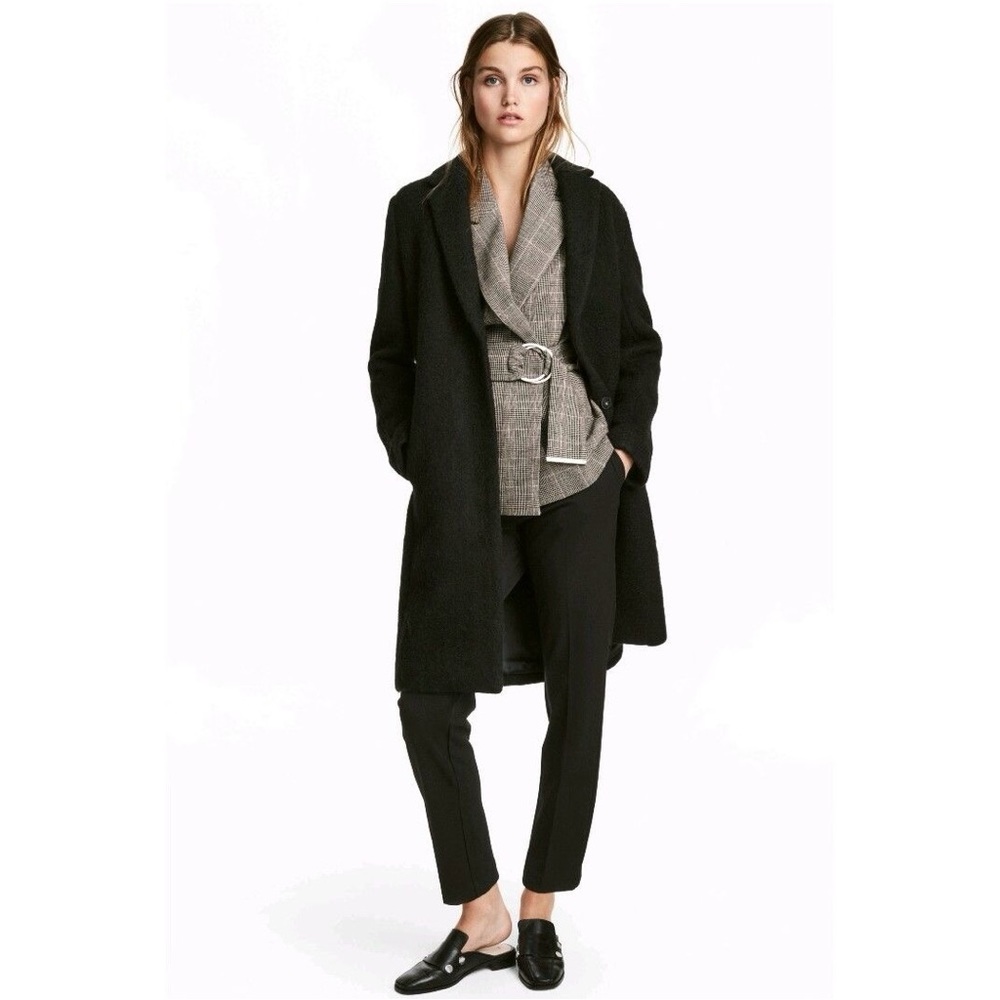 H&M SHORT WOOL-BLEND COAT - Picture 9 of 9